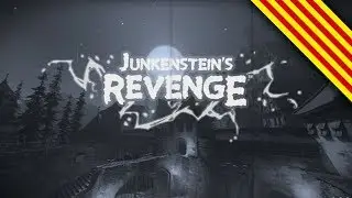 Overwatch Halloween brawl junkenstein revenge in hard mode (gameplay in catalan)
