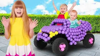 Diana will eine gute Schwester f&uuml;r Baby Adam sein | Sammlung von Videos f&uuml;r Kinder