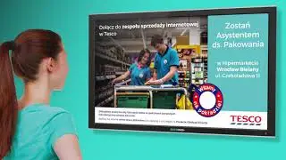 SPOT PROmocyjny | spot na monitory LCD - TESCO - www.spotpro.pl
