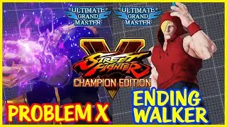 SFV CE ▶ 💫 ProblemX (M. Bison) VS EndingWalker (Ed) 💫SF5💫 #StreetFighterV
