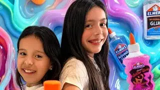AS&Iacute; LOGR&Eacute; HACER  SLIME CON MI BF VICO Y ELMER&rsquo;S #slime #ideas #elmersglue 