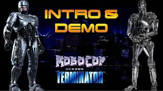 Robocop Vs The Terminator - Intro & Demo Play - Sega Mega Drive / Genesis - 1080p, 60fps