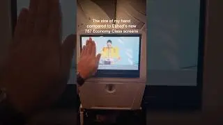 The Biggest Economy Class Screens I Have Ever Seen | Etihad | Lounge Guru
