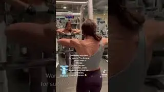 Sexy summer shoulder exercises! #uprightrow #shrugs #franfitt #subscribenow