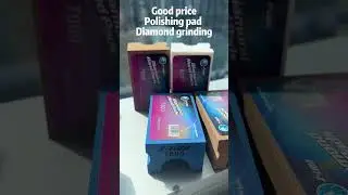 Diamond hand pad for stone marble granite polishing #ceramic  #diamondtools  #polishing