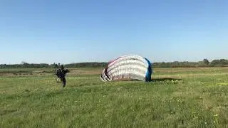 Zerwana ster&oacute;wka podczas startu Alpejką
