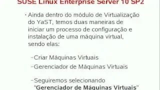 Instalar SUSE Linux virtualizado no XEN