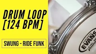 Ride Funk Drum Loop - 124 BPM - Migsdrummer