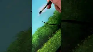 Relaxing Acrylic Painting #shorts #shortspainting