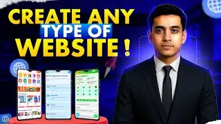 Create Any Type of Professional Website at the Lowest Price | Web Design & Development Services 2025