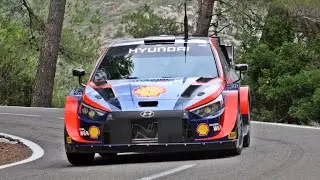 WRC Test Day 2022 Ott Tanak Hyundai i20 Rally1 Pre RallyRacc (Edgar-RaceVideos)