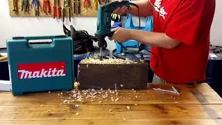 Makita HP1630 Drilling Machine TEST!!!