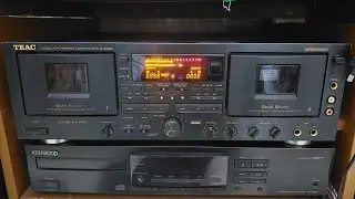 TEAC Double Auto Reverse Cassette Deck /W-6000R