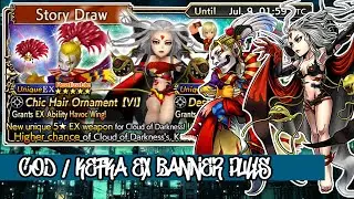 [DFFOO - GL]KEFKA and CoD - EX Banner Pulls - Random 50 Tickets Pull