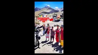 Tibetan Prayer Flag Explained at Gue Village during Spiti Expedition 2022 #S32 💫