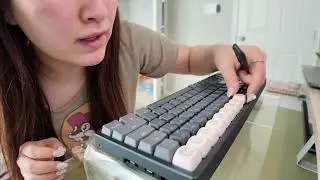ASMR Creamy Keyboard KeyCap Swap (No Talking)
