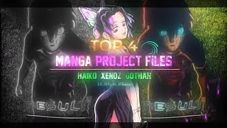 Top 4 Haiko Manga edit Xml + Preset in alight motion☕🌟| Haiko Xenoz Gothan remake manga edit Xml