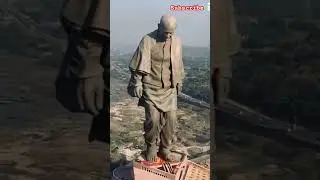 Live statue of unity #statueofunity #ai #live #editing #walk