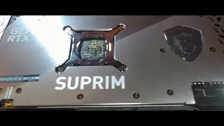 Я купил MSI RTX 3070 SUPRIM и расстроился