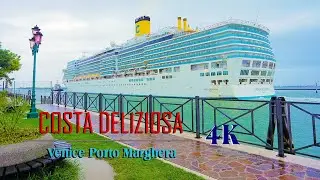 COSTA DELIZIOSA -  IMO 9398917 Cruise Ship - 4K