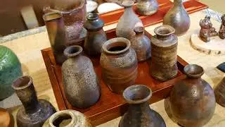 【陶器専門店】うつわの弥土（みと） 備前焼 ミニ花器のご紹介（ぐい吞み専門店,陶器専門店,備前焼販売店,うつわの弥土（みと）,神奈川県横浜市青葉区,備前焼花器,備前焼花瓶,茶杯,急須,蕎麦猪口,豆皿）