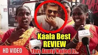 Kaala Movie Best Review | This Aunty Nailed It... | True Rajnikanth Fan