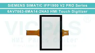 6AV7863-6MA14-2NA0 SIEMENS SIMATIC IFP1900 V2 PRO 19 multi-touch display MMI Touch Screen Panel