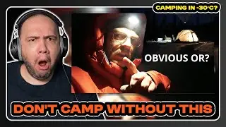 I Can’t Believe People Camp Like This in Extreme Cold! 😳🏕️