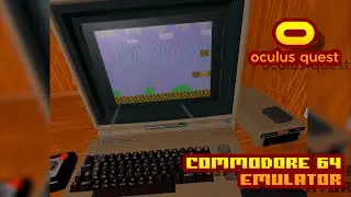 Commodore 64 Emulator - (Oculus Quest) - Real Commodore 64