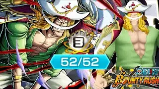 52/52 BOOST 4 PRIME WHITEBEARD GAMEPLAY ONE PIECE BOUNTY RUSH OPBR
