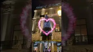 LISBON | Armazens Do Chiado | Portugal | Christmas  decorations and light show 2023