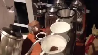 Chef Robby Goco Brewing Coffee