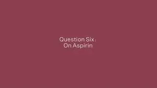 Dr Vikram Jain QUESTION 6