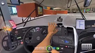 MERCEDES-BENZ TRAVEGO 16 SHD 2024 BLACK Driving | Bus Simulator Ultimate - Mobile Gameplay