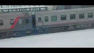 Поездка на Автономной Ласточке ЭС2Г-113 от Ростокино до Нижегородской 