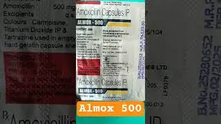 Almox 500 mg cap antibiotic capsule