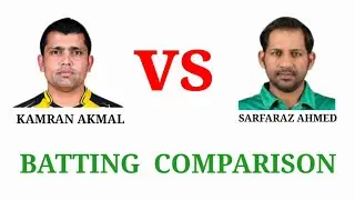 kamran akmal vs sarfraz ahmed comparison 2020  |  t20 odi and test runs
