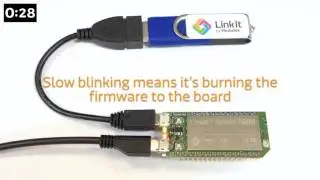 MediaTek LinkIt&trade; Smart 7688 tutorial. Firmware upgrade with USB