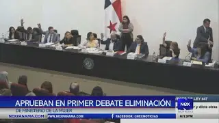Aprueban en primer debate eliminación del Ministerio de la Mujer