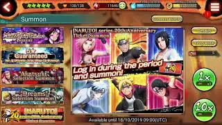 NXB NV : Naruto 20th Series Anniversary Ticket Summon 3