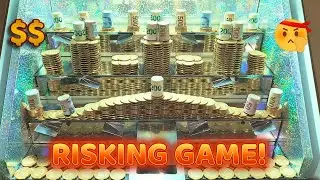 TORMENTA DE MONEDAS!! MAQUINA TRAGAMONEDAS DE $10 #coinpusher #coin #money #parati #foryou #asmr