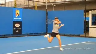 Maria Sharapova - Slow Motion Forehands in High Definition
