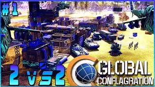 Global Conflagration - 2 vs 2 PVP - Vanguard + EDU Mirror Match - Pros Paired With A Noob