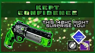 Destiny 2: BRAND NEW STRAND 140 HANDCANNON! Kept Confidence God Roll Review!
