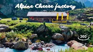 Alpine Cheese Factory a family business that is 150 years old/ 360&deg;/VR 5K VIDEO