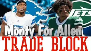 Trade Proposal To The New York Jets From Detroit Lions ( RB David Montgomery For RB Braleon Allen)