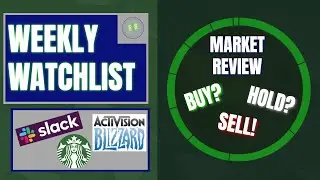 Weekly Watchlist - EP 004 (Slack Technologies, Starbucks, Activision Blizzard)