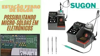 ESTA&Ccedil;&Atilde;O FERRO DE SOLDA AIFEN A9 PRO - IDEAL PARA MICRO SOLDAS - ( LINK NA DESCRI&Ccedil;&Atilde;O)
