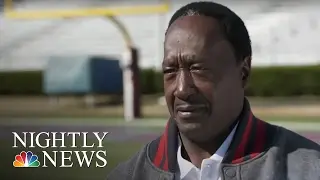 55-Year-Old Makes History As Oldest Player In Division I Football | NBC Nightly News