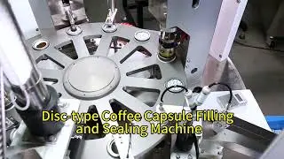 Suzhou wuhui  Disc-type Coffee Capsule Filling and Sealing Machine